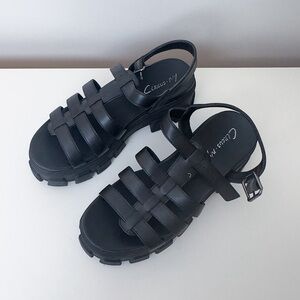 Circus by Sam Edelman Black Platform Sandal